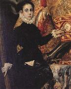 Details of The Burial of Count Orgaz El Greco